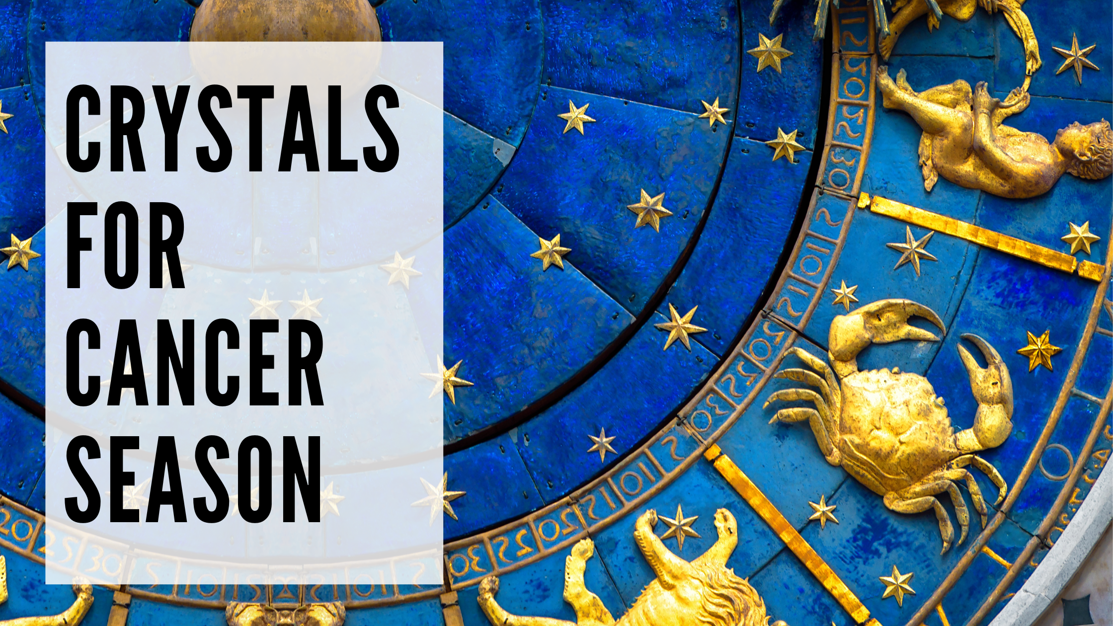 Three Amazing Crystals for Cancers