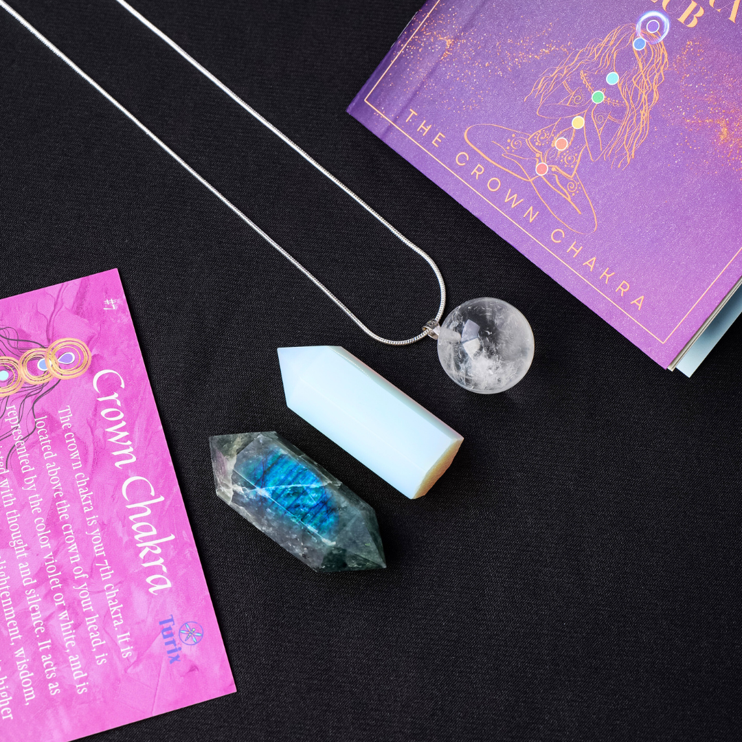 Crown Chakra Crystal Set