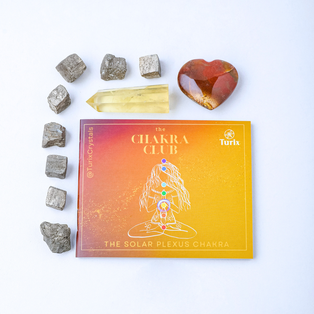 Solar Plexus Chakra Crystal Set