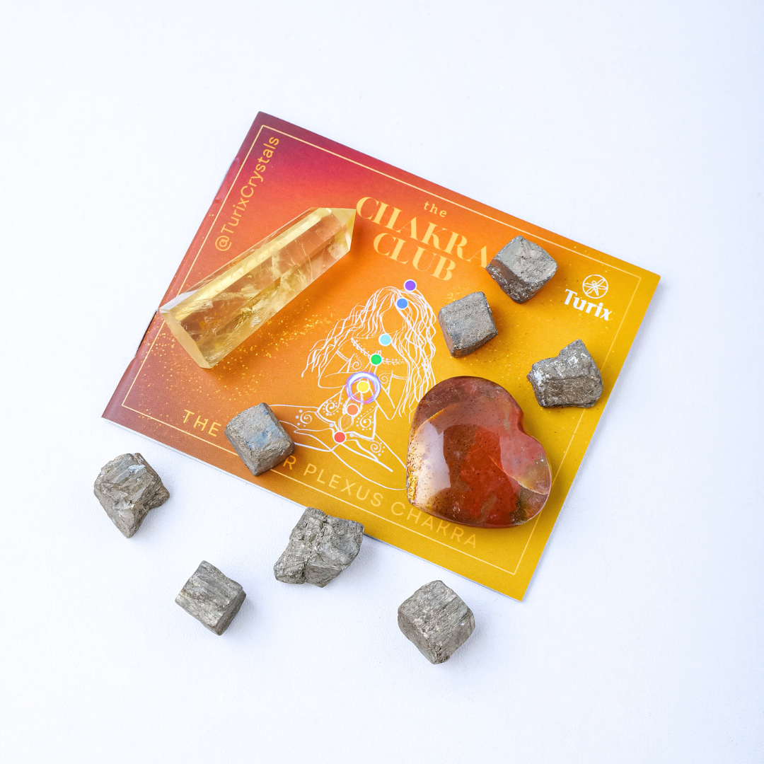 Solar Plexus Chakra Crystal Set