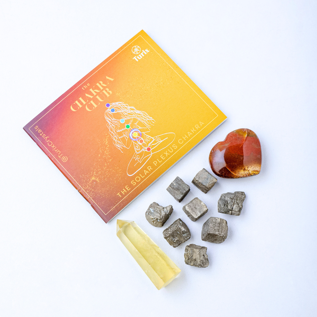 Solar Plexus Chakra Crystal Set