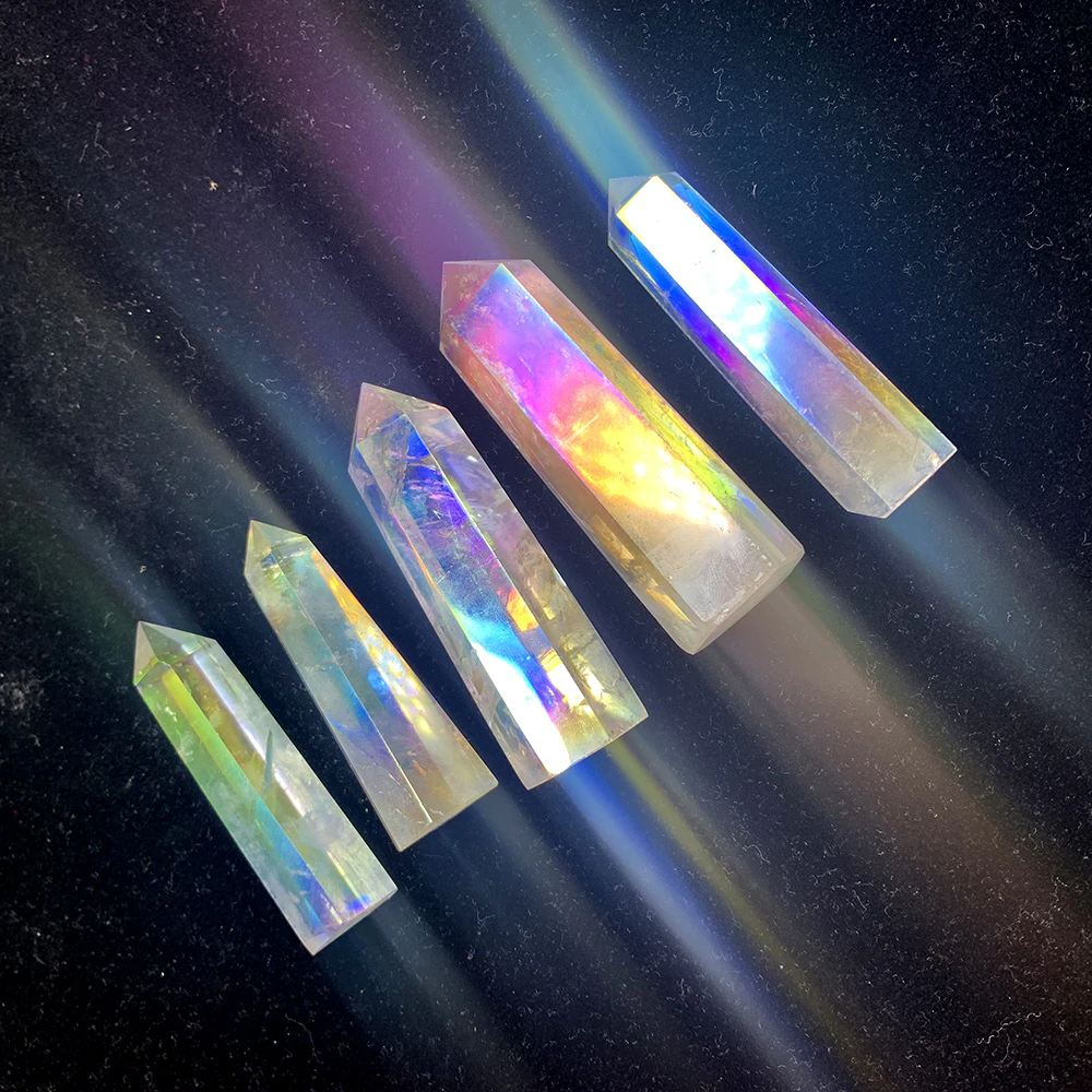 Pointes de quartz Angel Aura