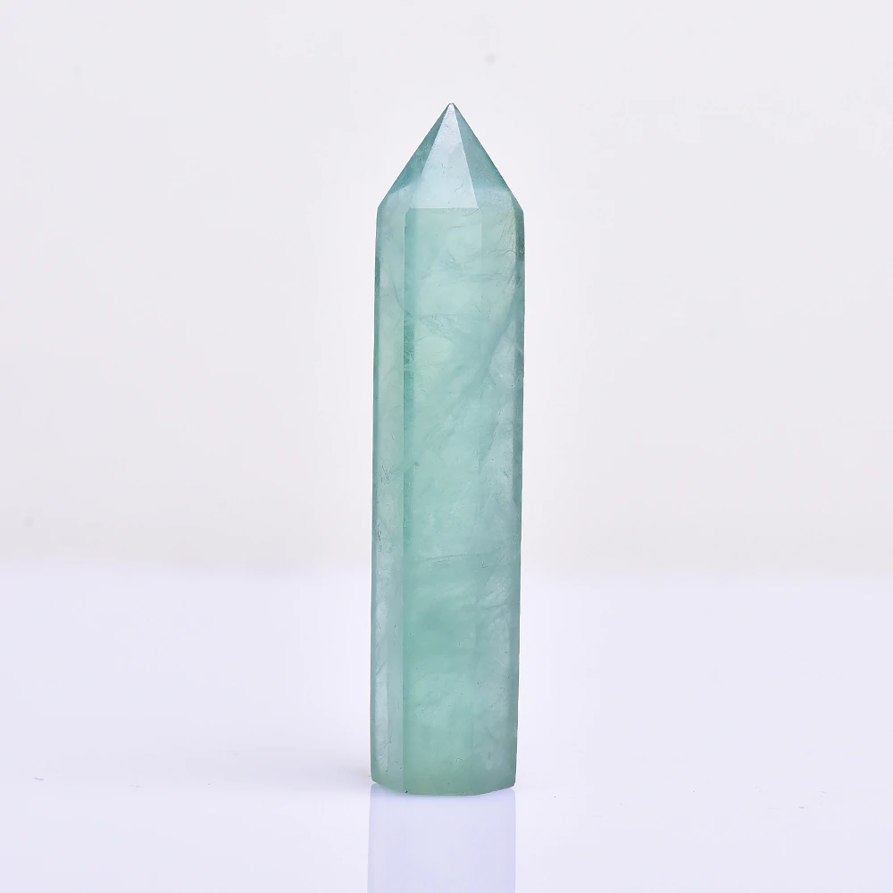 Green Fluorite Point