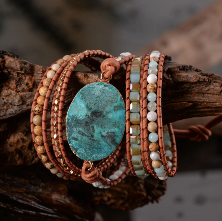 Healing ocean jasper stone bracelet cheap