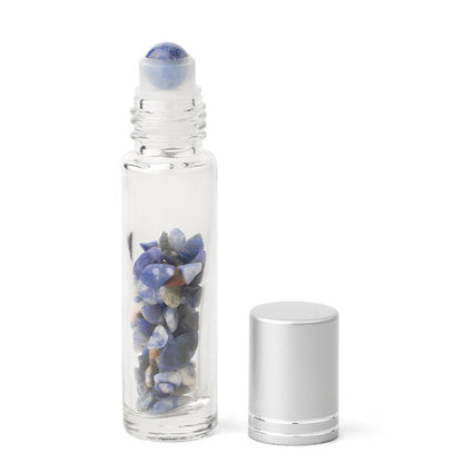 Botellas de cristal con rodillo para aceites esenciales 