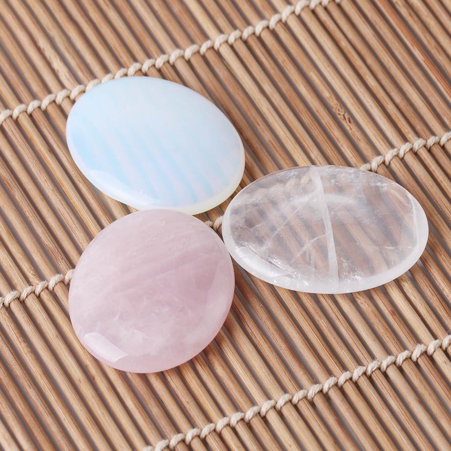 Opalite Worry Stone
