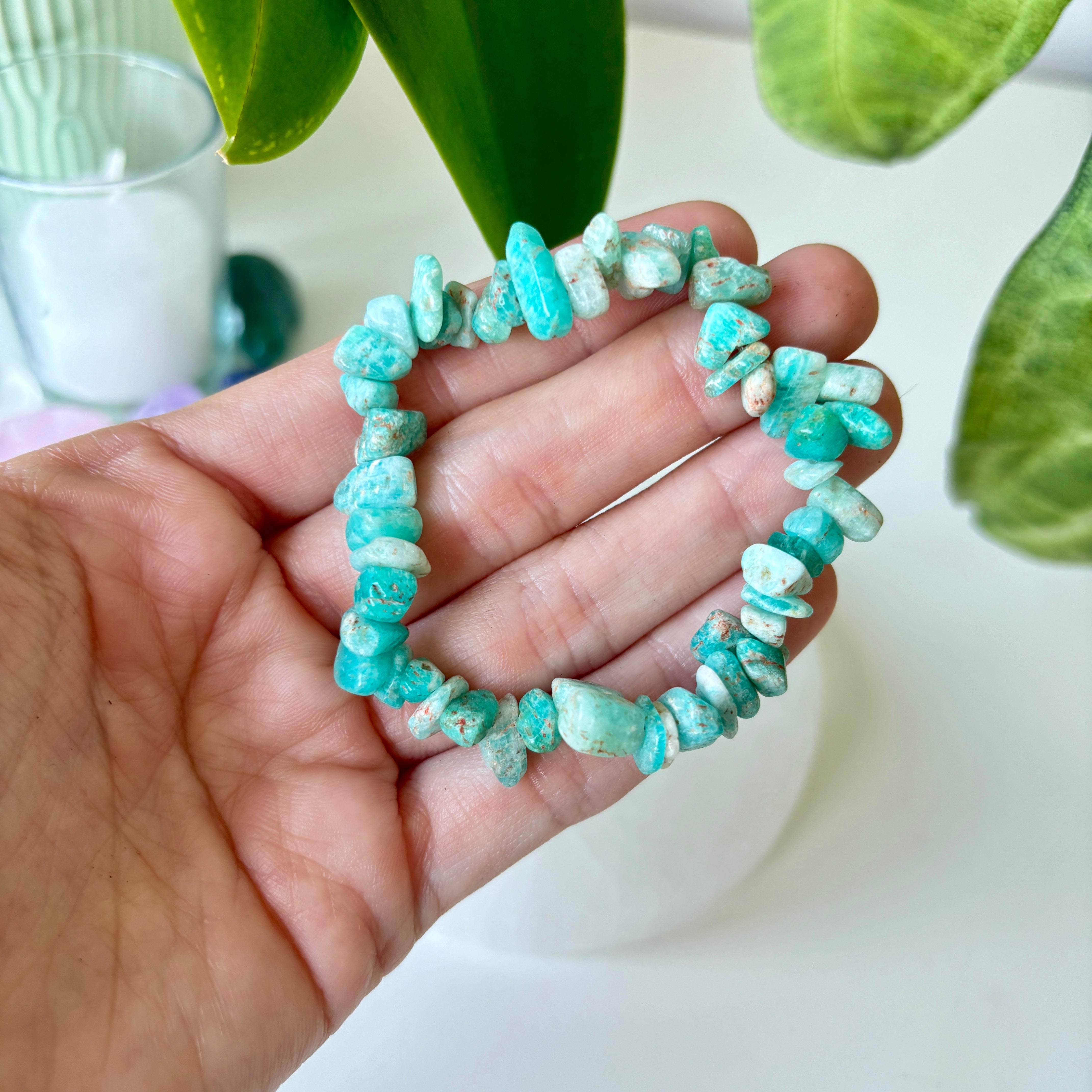 Natural Amazonite Bracelet, Chips Bracelet, hotsell Elastic Jewelry, Adjustable Bracelet, Chips Gemstone, Raw Gemstone Bracelet, Women Bracelet