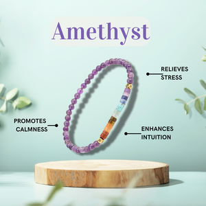 Pulsera de armonía de cristal