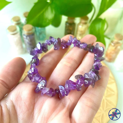 Choose Your Crystal Necklace &amp; Crystal Chips Bracelet ✨