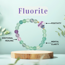 Fluorite Moon Magic Bracelet