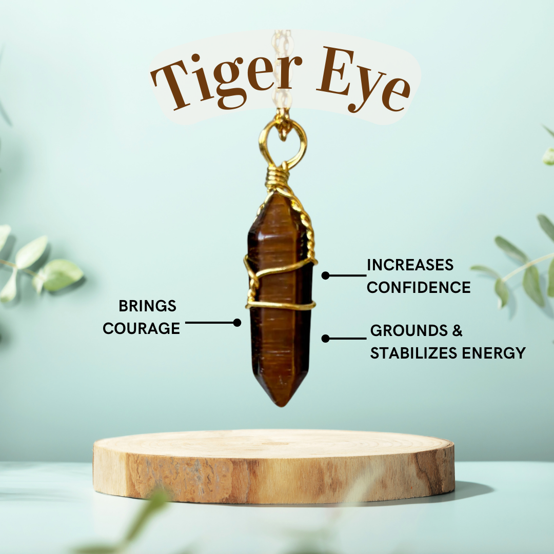 Tiger Eye Golden Glimmer Necklace