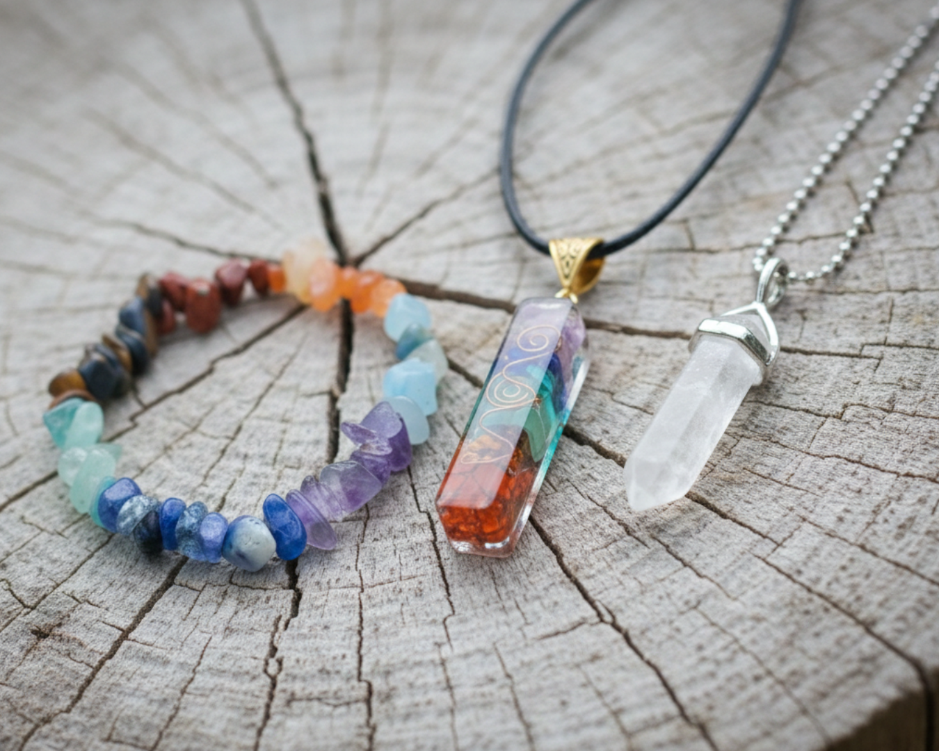 Chakra Bundle - FREE Clear Quartz