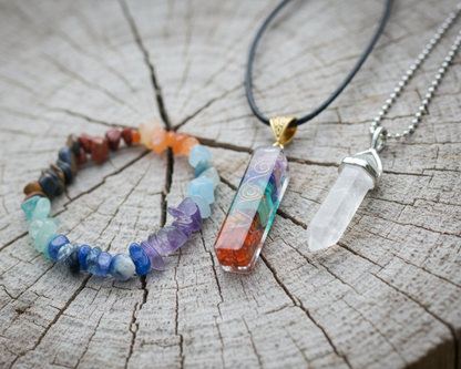 Chakra Bundle - FREE Clear Quartz