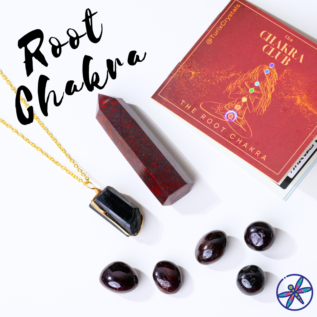 Root Chakra Crystal Set