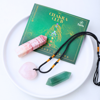 Heart Chakra Crystal Set