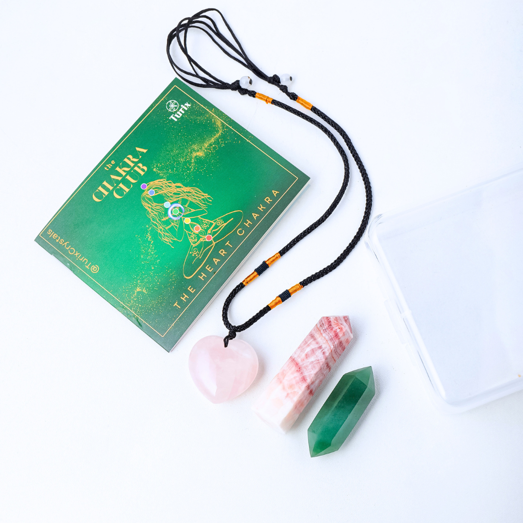 Heart Chakra Crystal Set