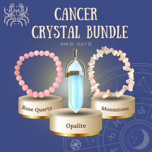 Cancer Zodiac Crystal jewelry set