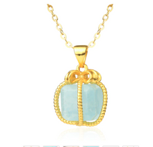 Dainty Crystal Gift Necklaces - 18k gold plated