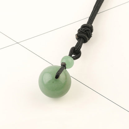 Aventurine Sphere Necklace