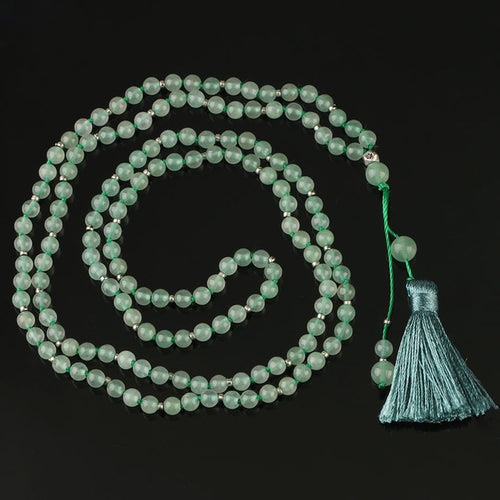 Aventurine Mala - 4mm beads