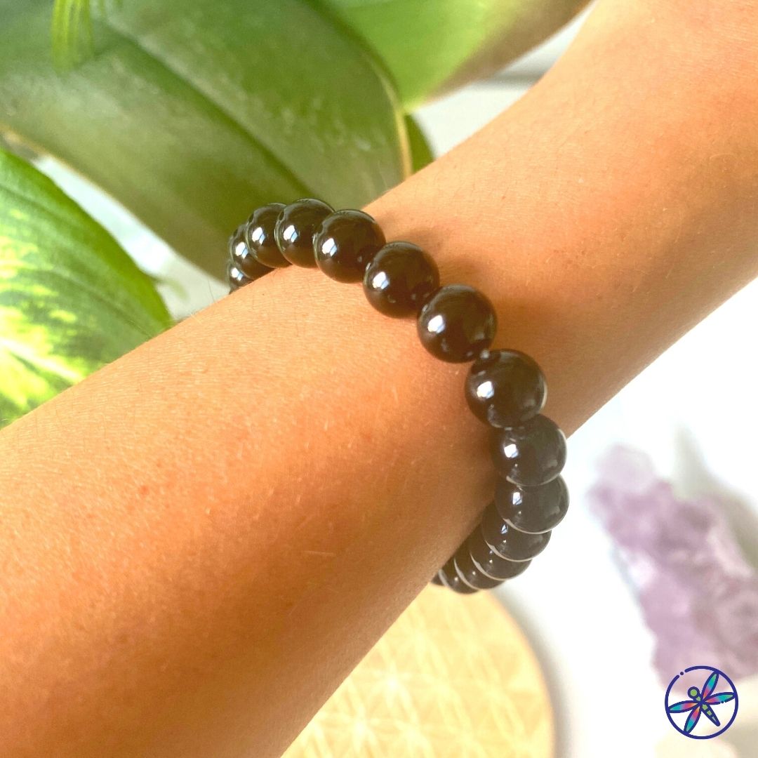Black Onyx / Agate Bracelet