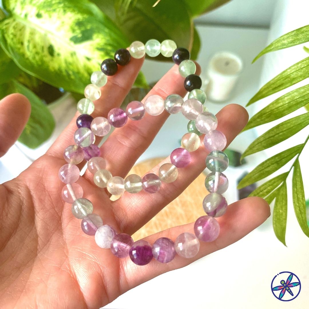 Pulsera de fluorita 