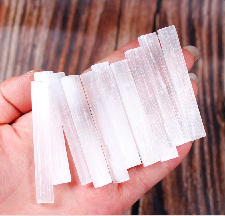 Selenite sticks bundle