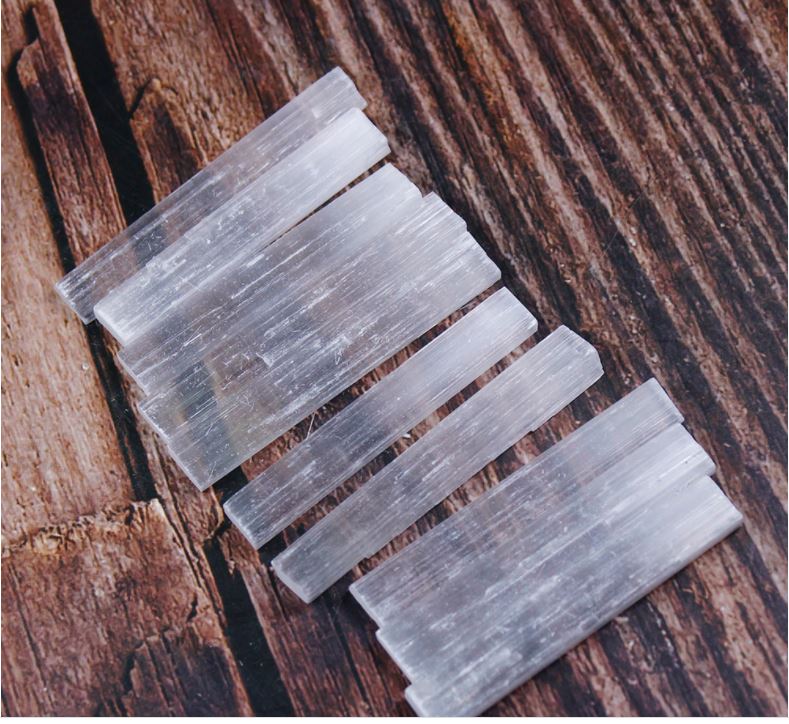 Selenite sticks bundle