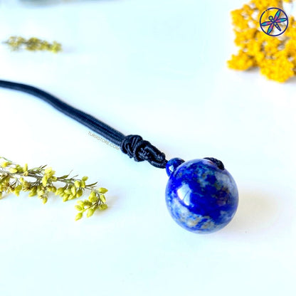 Lapis Lazuli Sphere Necklace
