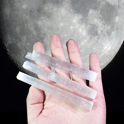 Cleansing Selenite Wands - Bonus Gift