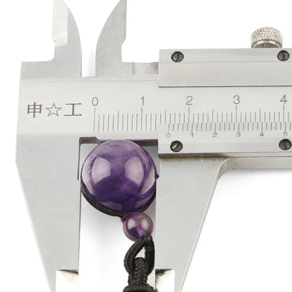Amethyst Sphere Necklace