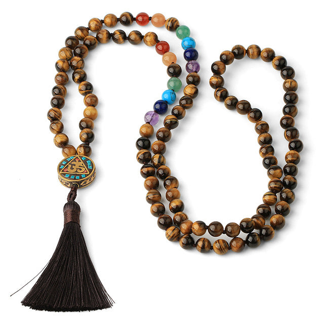 Long Crystal Malas - 8mm bead