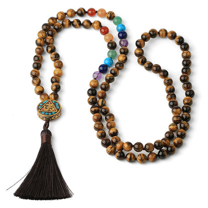 Long Crystal Malas - 8mm bead