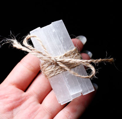 Cleansing Selenite Wands - Bonus Gift
