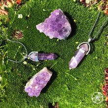 Crystal Necklace Special - Amethyst, Quartz, Amazonite, Onyx & more