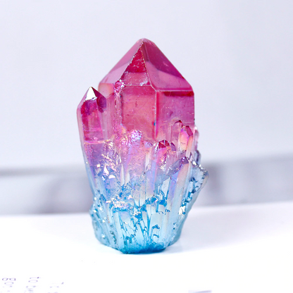 Aura Quartz Colorful Clusters