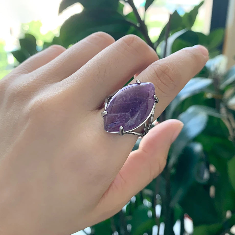 Healing Crystal Ring - 13 variations