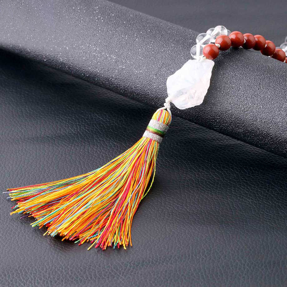 7 Chakras Crystals Mala