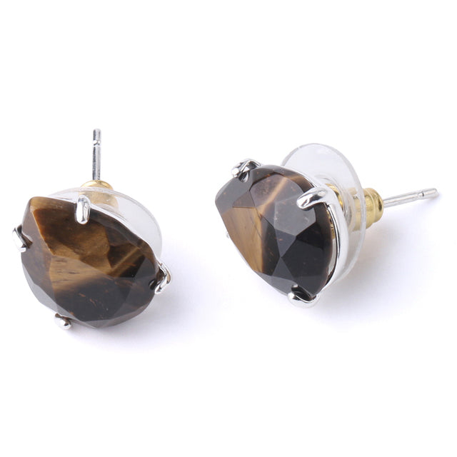 Water Drop Stud Crystal Earrings