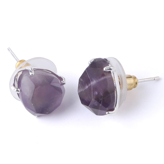 Water Drop Stud Crystal Earrings