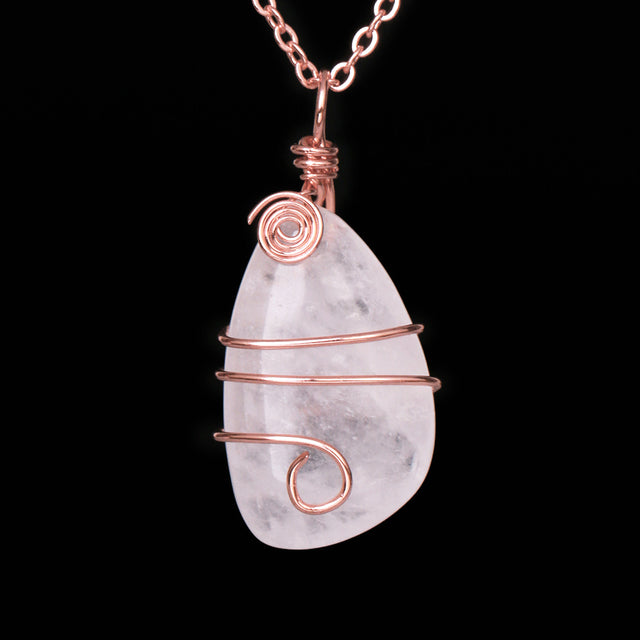 Life Journey - Wrapped Crystal Necklace