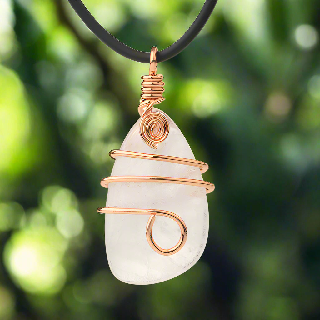 Life Journey - Wrapped Crystal Necklace