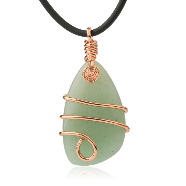 Life Journey - Wrapped Crystal Necklace