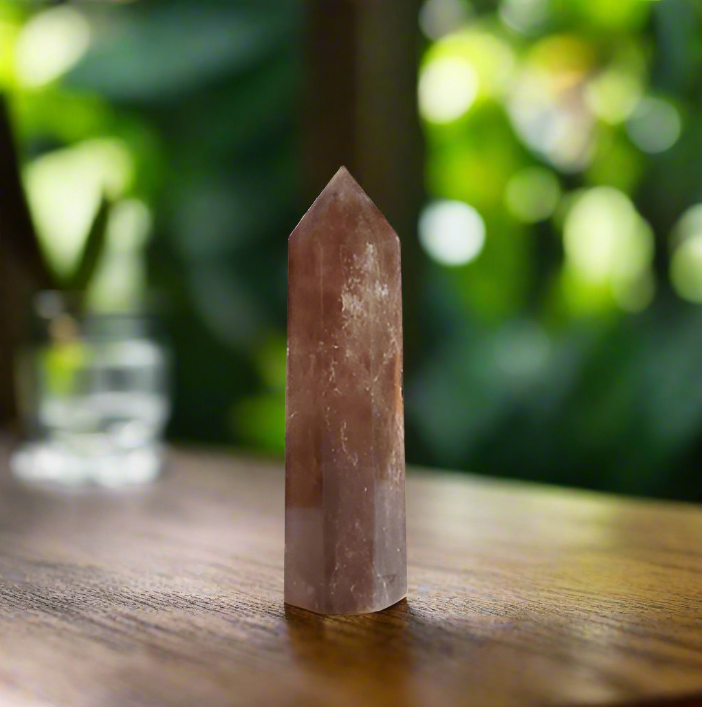 Smoky Quartz Crystal Point 8-9 cm