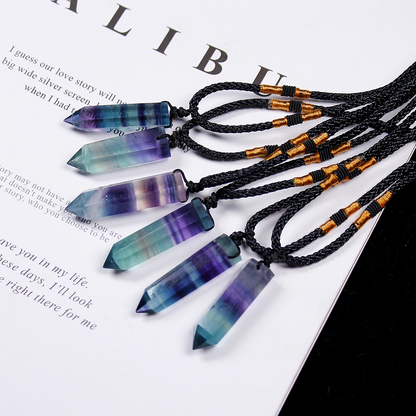 Divine Fluorite Crystal Necklace