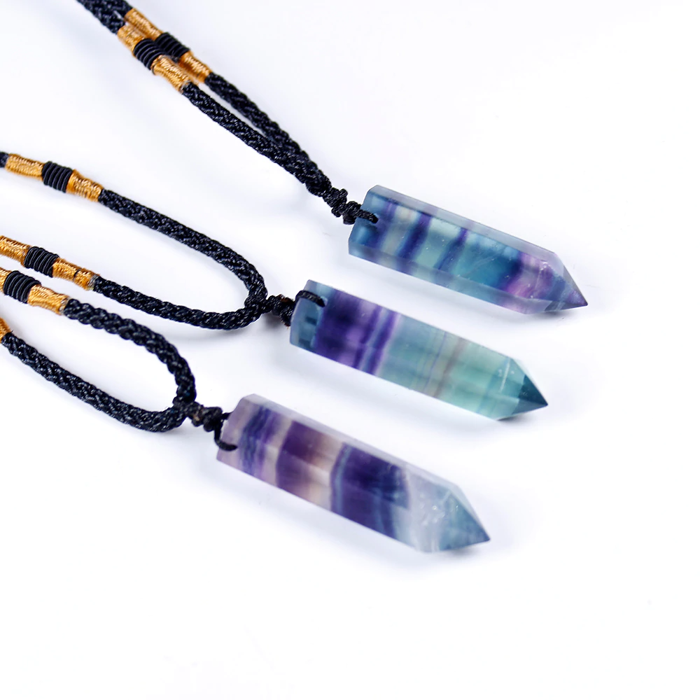 Divine Fluorite Crystal Necklace