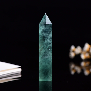 Green Fluorite Point