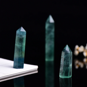 Green Fluorite Point