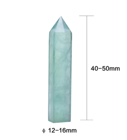 Green Fluorite Point