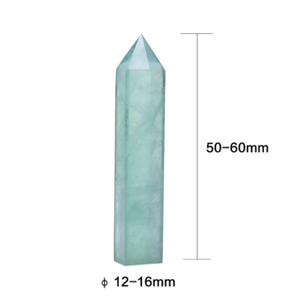 Green Fluorite Point